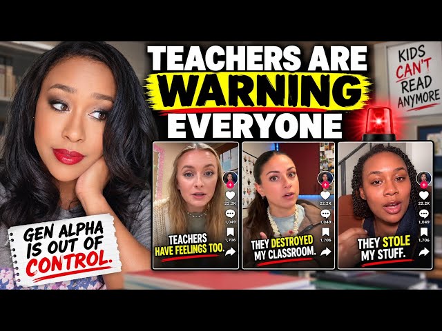 Teachers Across America Are WARNING Us About Gen Alpha | Students DON’T CARE About School Anymore 😳