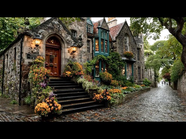 Edinburgh, Scotland 🇬🇧 — Old Town to Castle Walk | 4K HDR 60fps