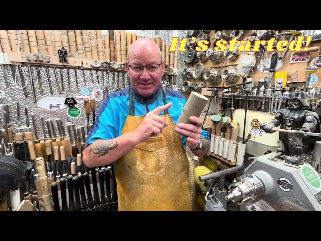 Woodturning. It’s started!
