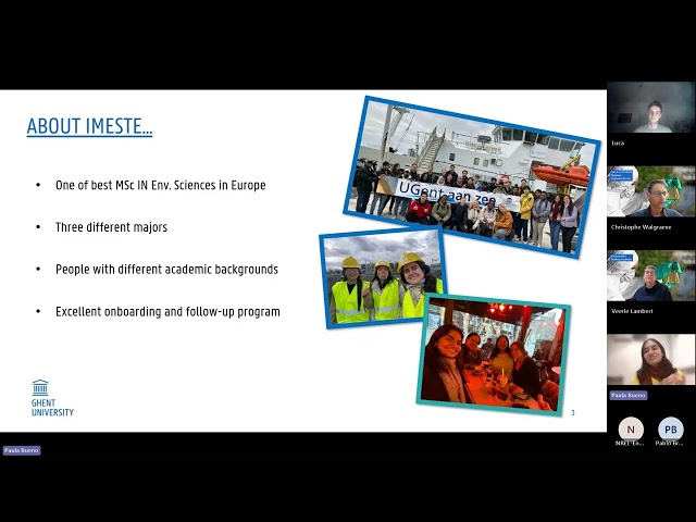 MSc Environmental Science and Technology, a students' perspective