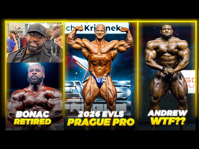 2026 EVLS Prague Pro Prejudging + Andrew Jacked LOOKS INSANE + William Bonac is RETIRED