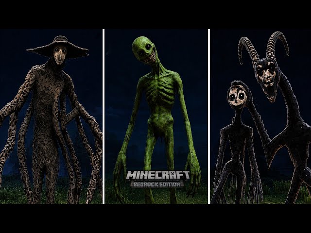 6 Minecraft Bedrock Mods That Should NOT Exist | Minecraft Horror Mods For BEDROCK EDITION