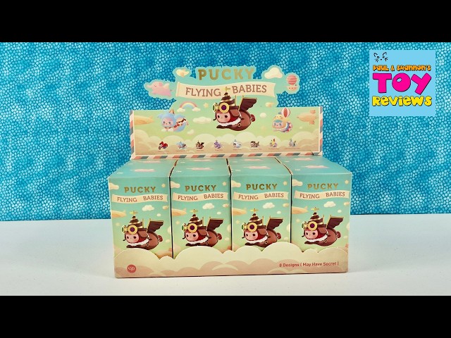 Pucky Flying Babies Pop Mart Collectible Blind Box Figue Unboxing
