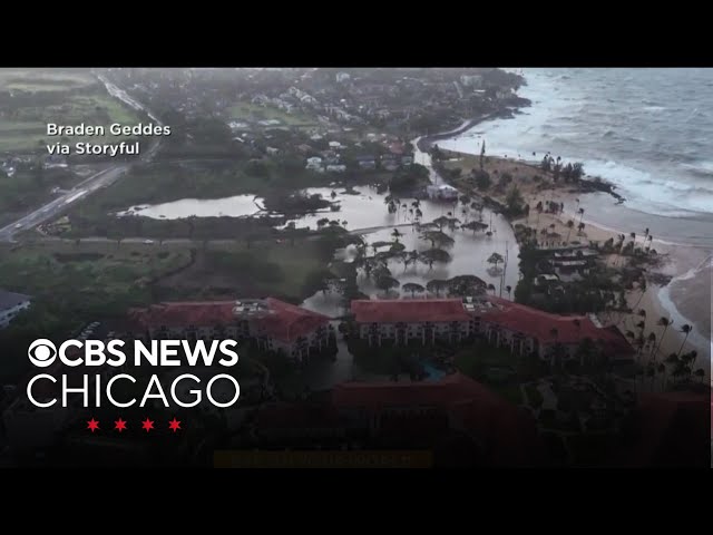 Thousands still without power after Hurricane Lowell hits Hawaii