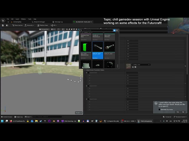 Game Dev Session with Unreal Engine 5.8 - Blueprints and C++ -Unedited - Project Ecliptica