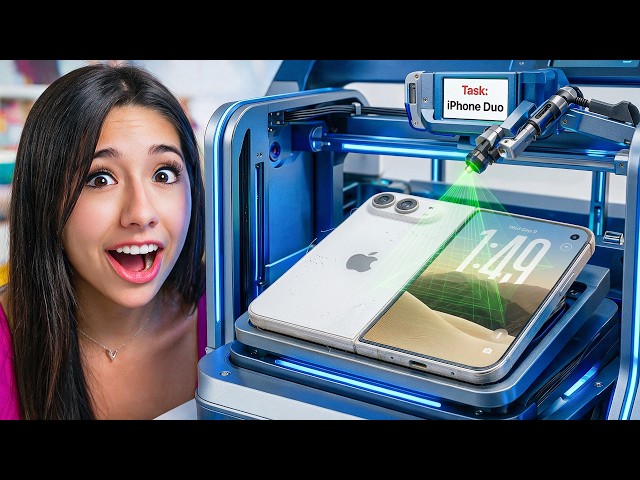I 3D Printed a FOLDABLE iPhone...