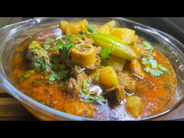 Shaljam Gosht | Motton Turnips curry | Lamm curry mit Mairüben