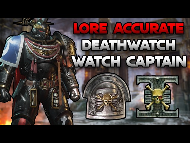 How to Build a LORE ACCURATE Ultramarine Deathwatch Watch Captain [Patch 14] - Space Marine 2
