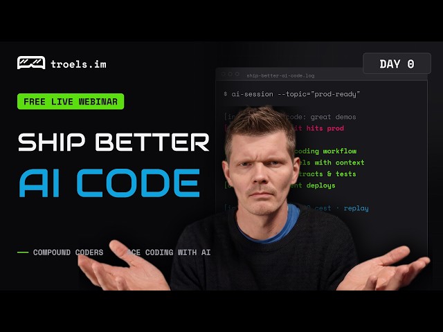 ACE Coding With AI - Engineer Your AI Workflow. Ship Better Code