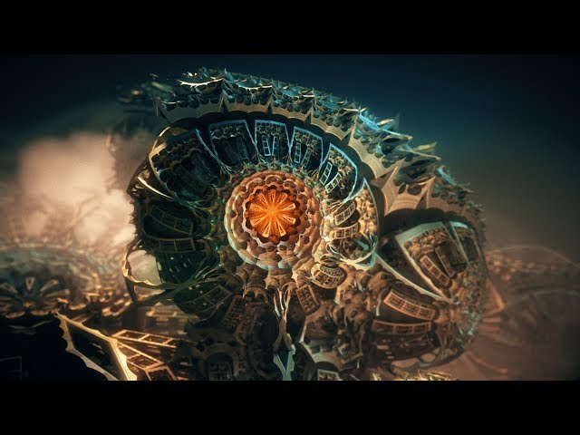 Fractal Gold and Machines VJ- pack