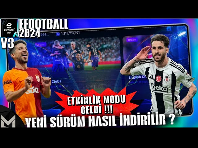 HOW TO DOWNLOAD EFOOTBALL 2024 MOBILE V3 UPDATE? EVENT MODE IS HERE!