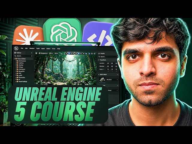 Unreal Engine 5 AI Game Development Full Course for Beginners (Free)