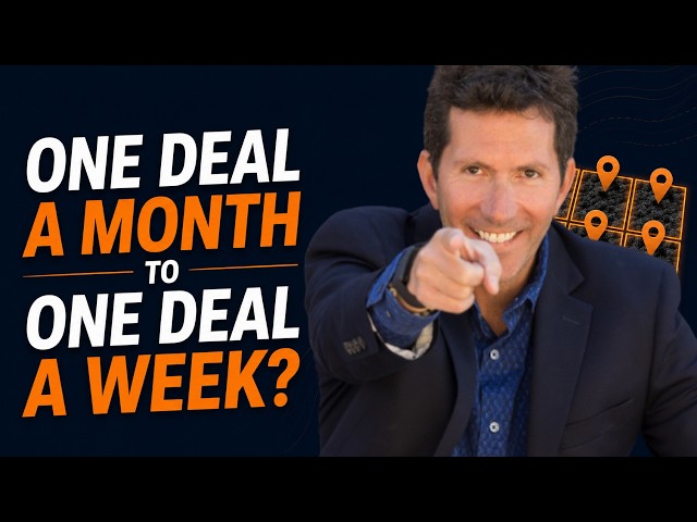 How Do We Go from One Deal a Month to One Deal a Week?