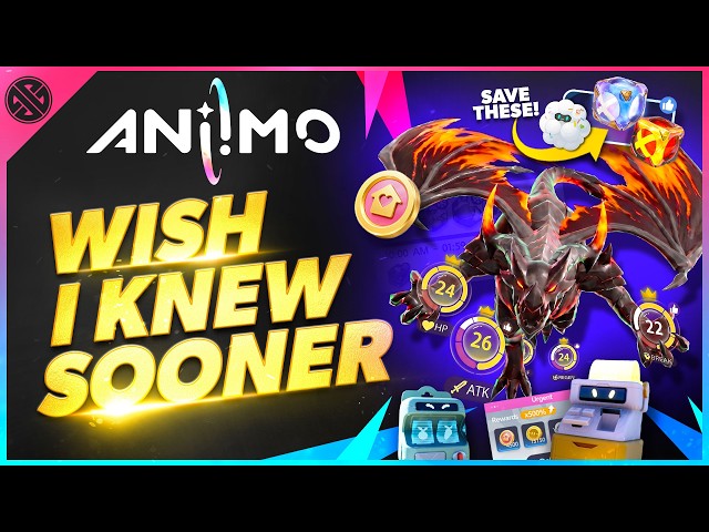 Aniimo - Wish I Knew Sooner | Tips, Tricks, & Game Knowledge for New Players