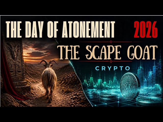 THE DAY OF ATONEMENT! THE SCAPE GOAT FOR 2026! 