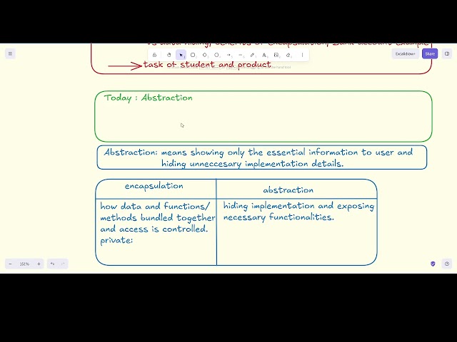 #19  Abstraction in c++
