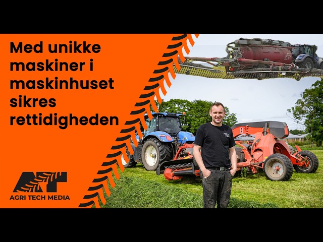 🇩🇰 Med unikke maskiner i maskinhuset sikres rettidigheden