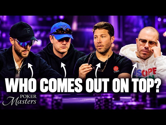Poker Masters Grand Finale with $620,000 Up Top with Ausmus, Winter, Laskowitz & Smith