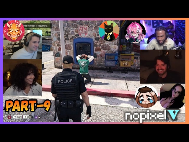 💥Claiming Turfs, Beric's Death & More Funny/Chaotic Moments I Part-9 I NoPixel V GTA RP