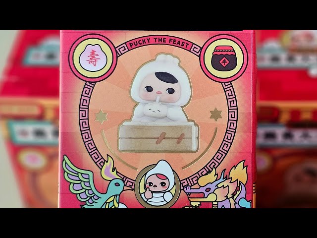 🍜 Pop Mart Pucky: The Feast, blind box case!