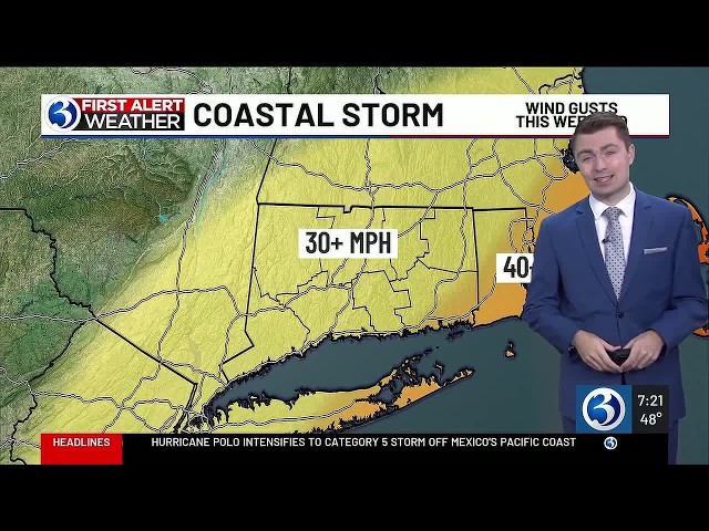 FORECAST: A Coastal Storm prompts weekend First Alert Weather Days
