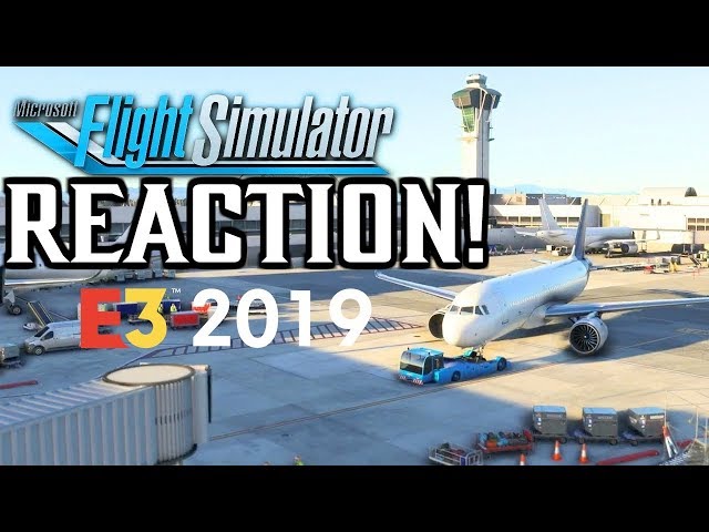 Flight Simulator - Official Announcement Trailer REACTION!