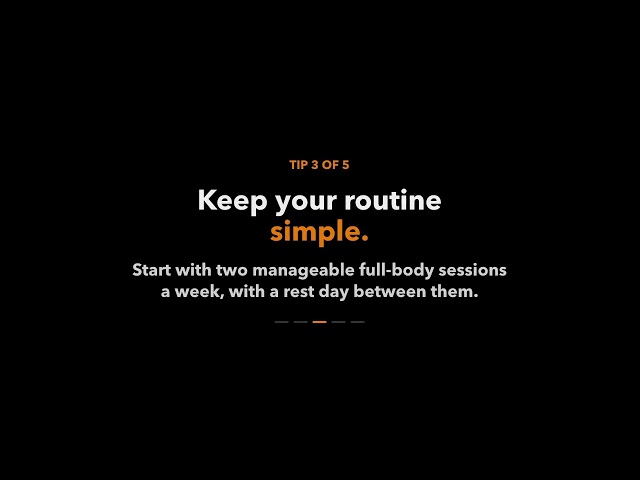 Levelup Weekly Tips: Weightlifting 