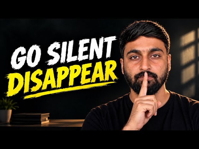 Disappear From October to December | Reset Your Life in 90 Days