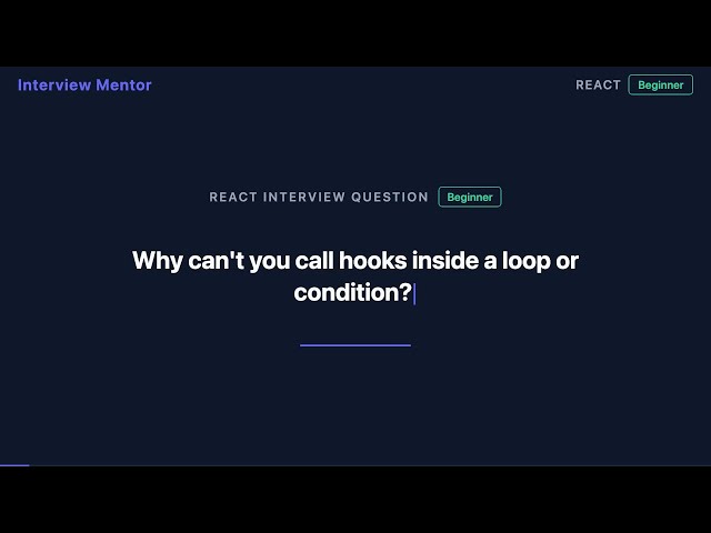 Why Can't You Call React Hooks in Loops or Conditions?