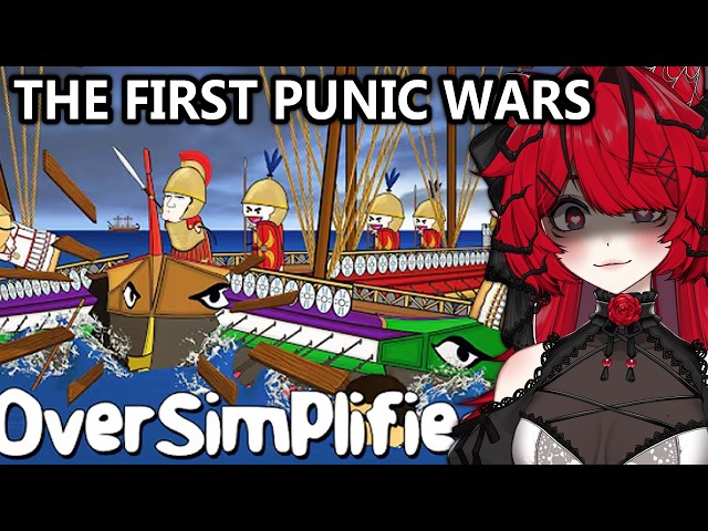 GERMAN VTUBER reacts to The First Punic War | Oversimplified (Part 1)
