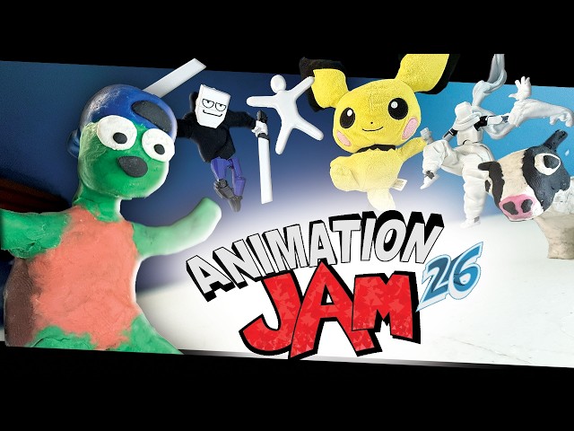 Making a New Animation EVERYDAY for a WEEK |  #AnimationJam26 Compilation