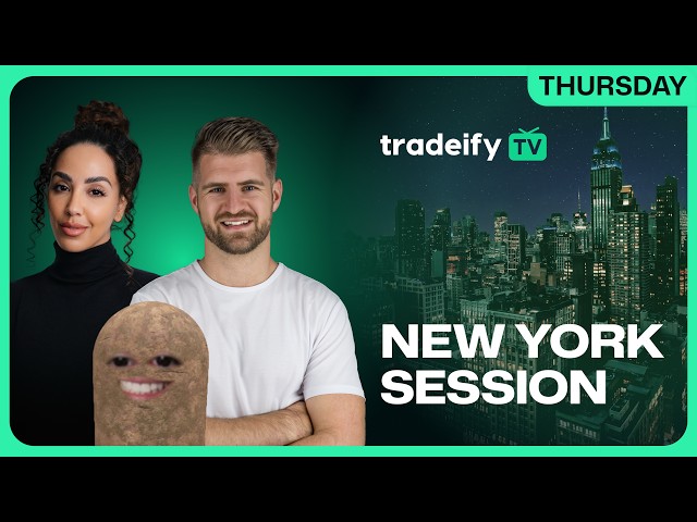 NEW YORK SESSION LIVE! | Tradeify TV | THURSDAY 9/17/26