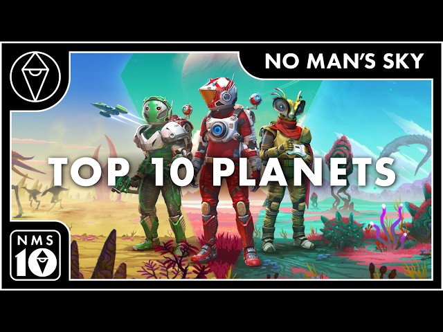 Top 10 Most INTERESTING Planet Types in No Man’s Sky