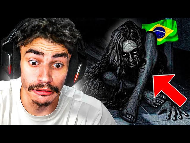 bistecone freaked out reacting to the horror video!