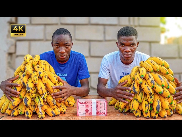 40 Bananas in 10 Minutes?! Insane Banana Eating Challenge 🔥🍌