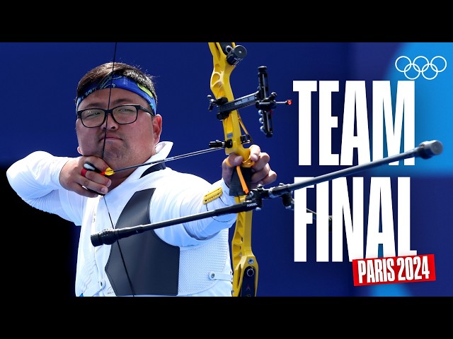 Team Korea's Perfect Sweep! 🏹🇰🇷 | Men's Team Final | Archery at Paris 2024