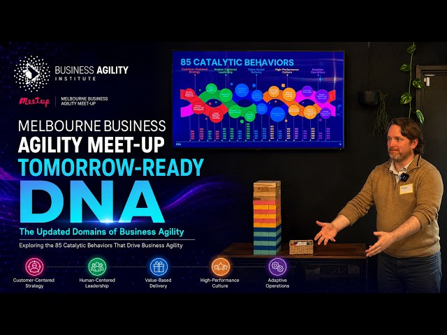 Tomorrow-Ready DNA: the updated Domains of Business Agility