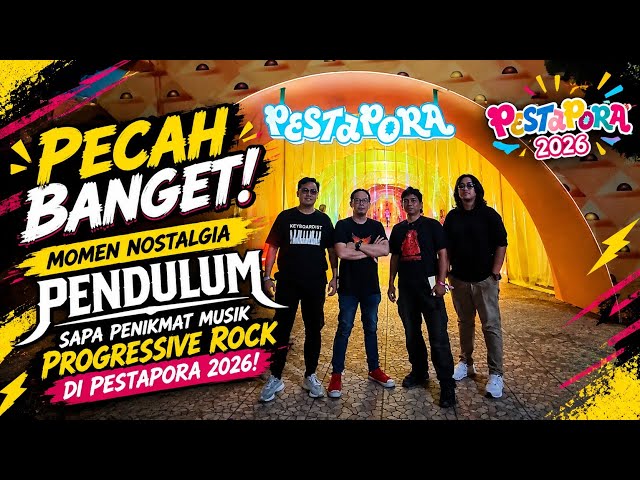 PENDULUM AT PESTAPORA 2026: Indonesian Progressive Rock Band