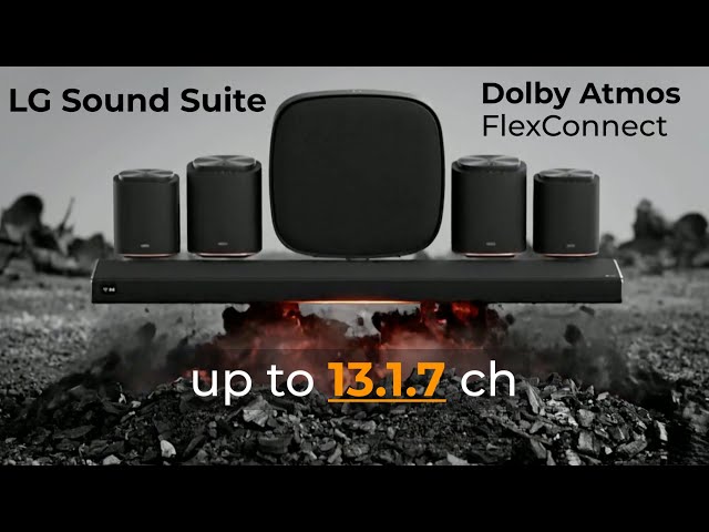 LG Sound Suite w/Dolby Atmos Flex Connect (Overview)