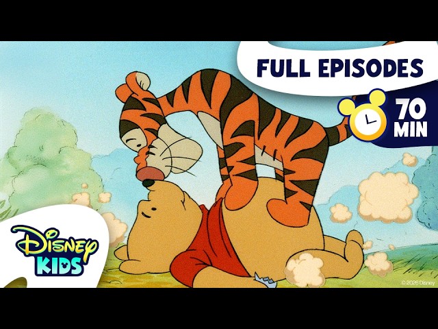 The New Adventures of Winnie the Pooh Full Episode Marathon 🧸🍿| @disneykids