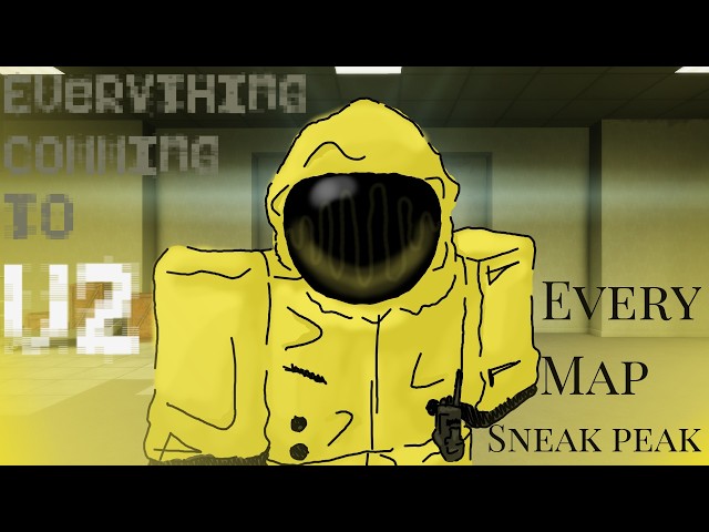 Every V2 Map Sneak Peak | Backrooms: Desolation | Part 2
