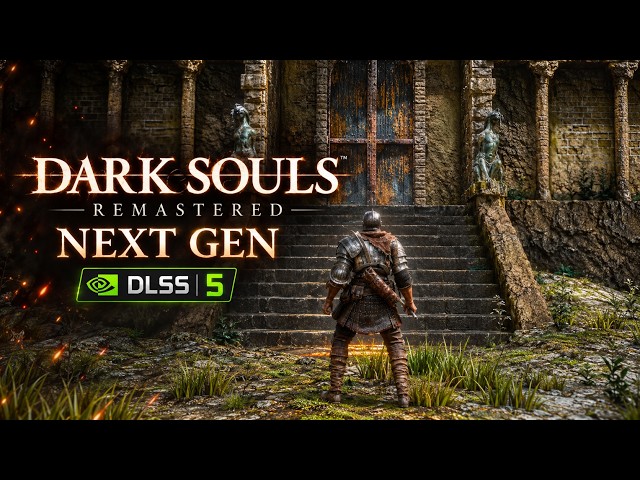 Dark Souls 1 LOOKS AMAZING With DLSS 5 + Mods