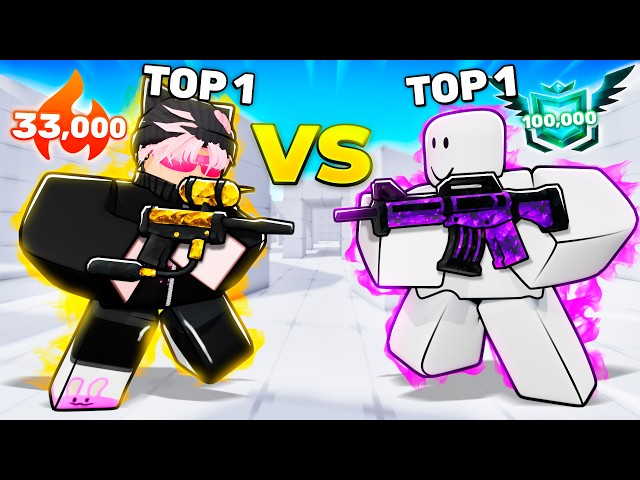 #1 WINSTREAK vs #1 RANKED Player (Roblox Rivals)
