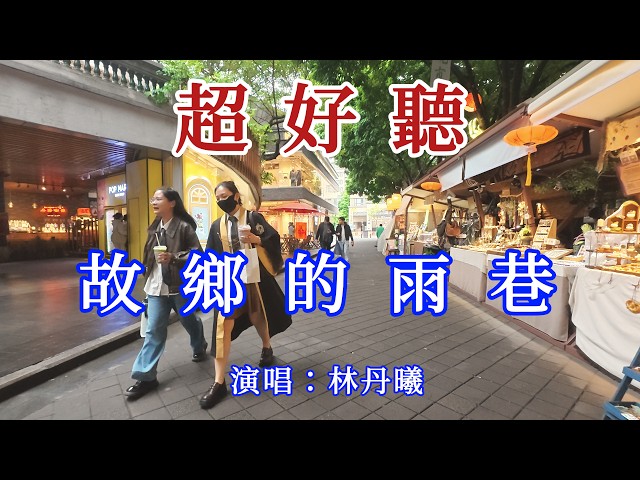 The rain-soaked alley of my hometown evokes memories of old friends - Lin Danxi - Beautiful melod...