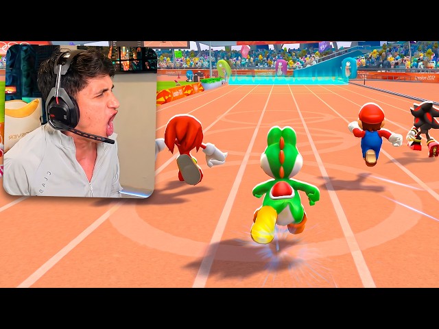 YOSHI vs MARIO AND SONIC at the London 2012 Olympic Games