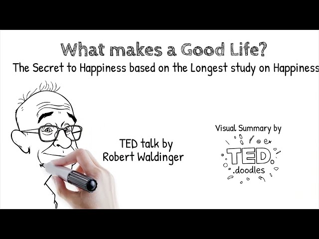 What Makes a Good Life  | The Secret to Happiness TED talk by Robert Waldinger