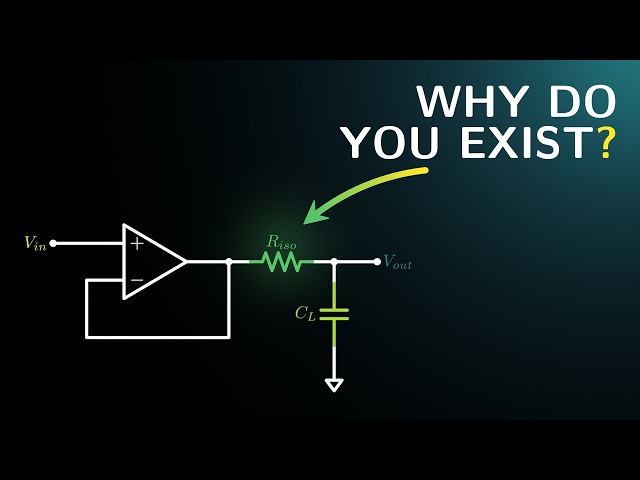 Why Is There a Resistor on This Op-Amp’s Output?