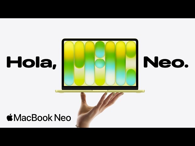 Presentamos la MacBook Neo