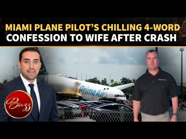 Miami Jet Crash: Witness REVEALS Pilot’s CHILLING First Words To Wife After Escaping BURNING Plane