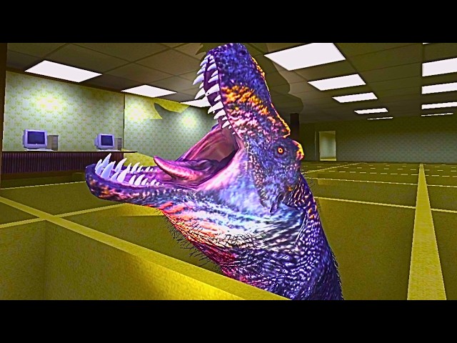Dinosaurs in the Backrooms (Found Footage)